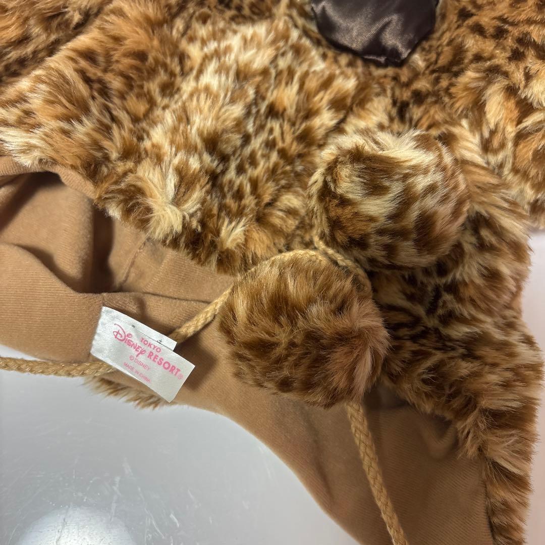 ディズニーリゾート ミッキー型ファーキャップ