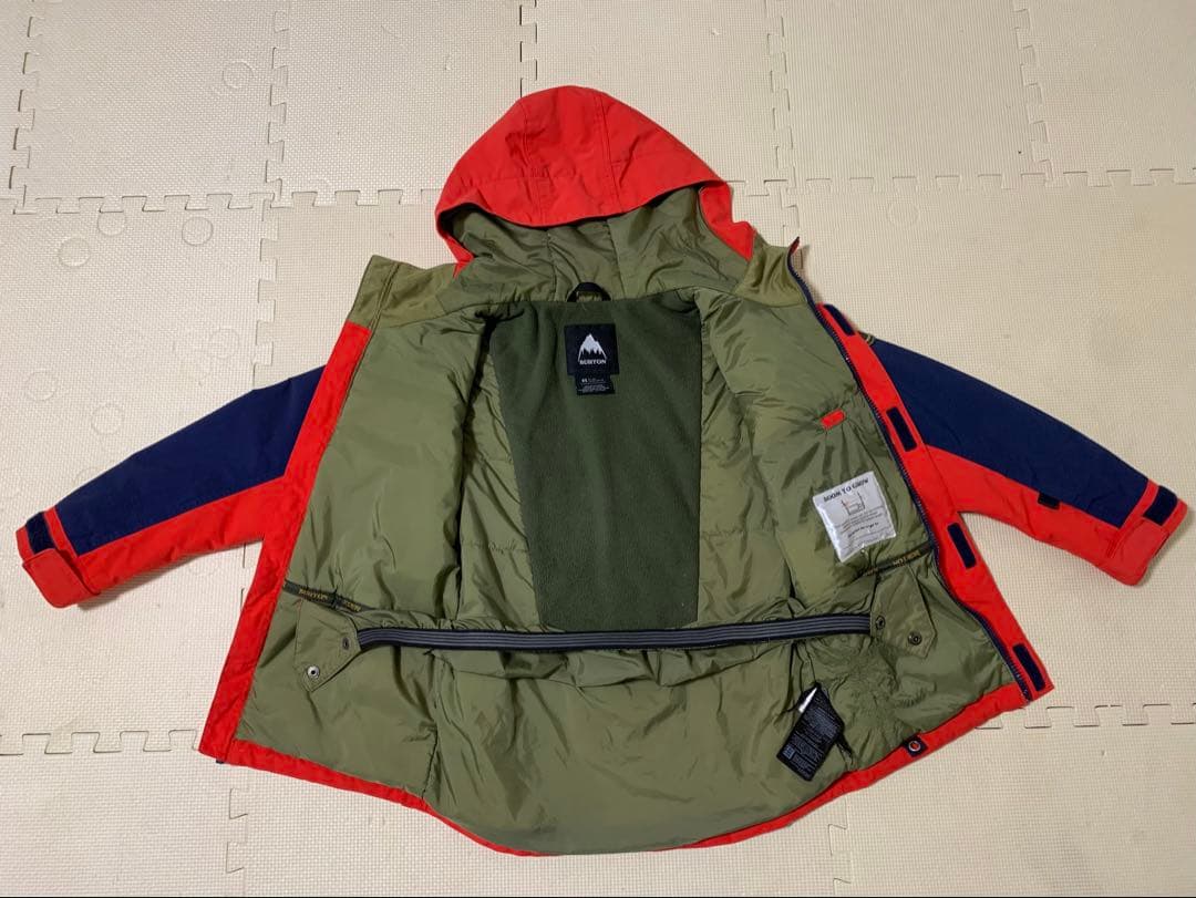 BURTON キッズウェア XS 上下セット