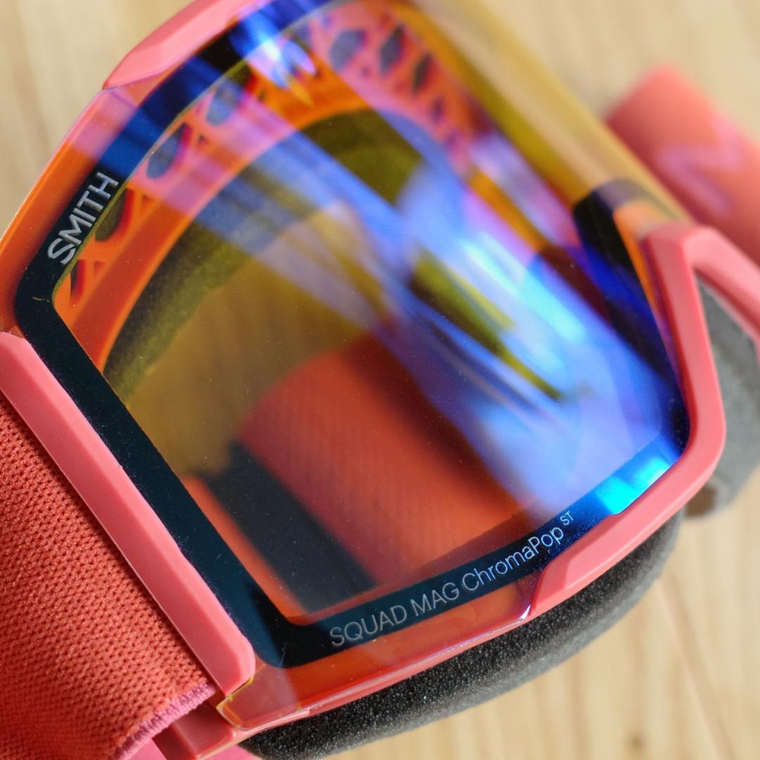 SMITH SQUAD MAG Asian Fit CLAY RED 曇天用