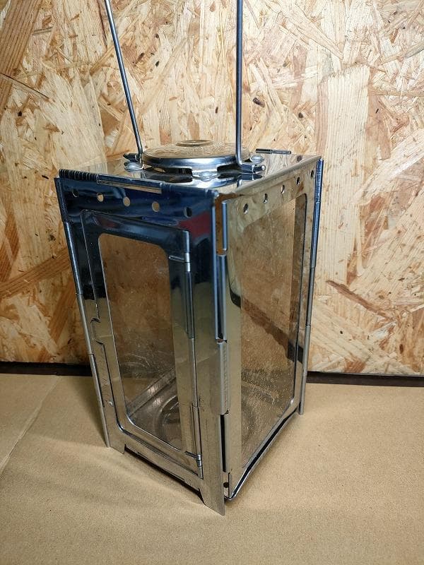 【値下げ中】ヴィンテージ品 極美品 スイス軍フォールディングキャンドルランタン