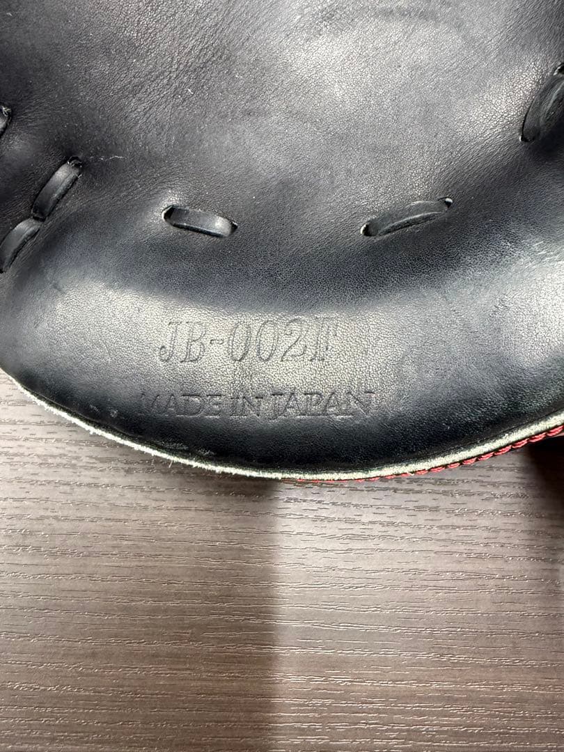 WAGYU JB 硬式グローブ 黒/赤 JB-002F