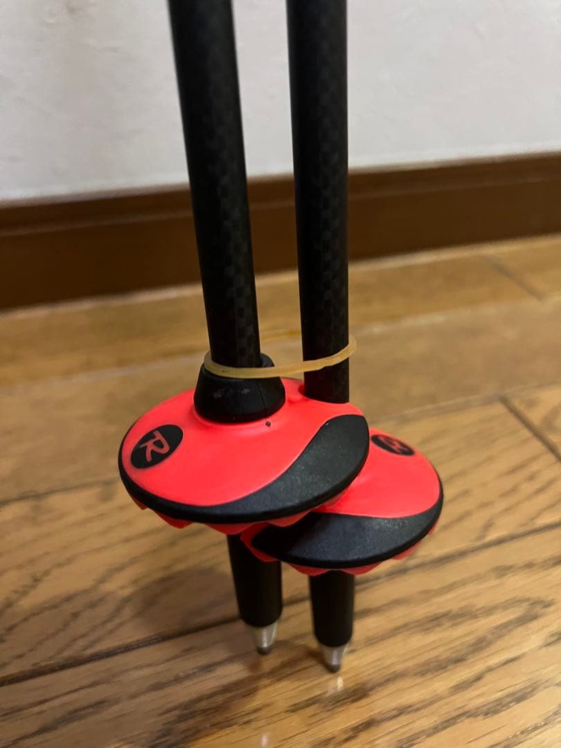 Rossignol スキー用ストック カーボン　オレンジ/ブラック 115cm