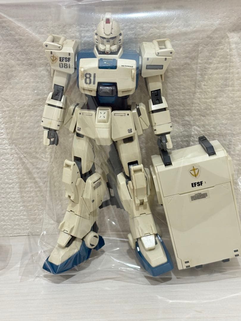 ①ジャンクプラモデル ガンプラ系・MG リアルタイプ ガンダム&Gアーマー 他