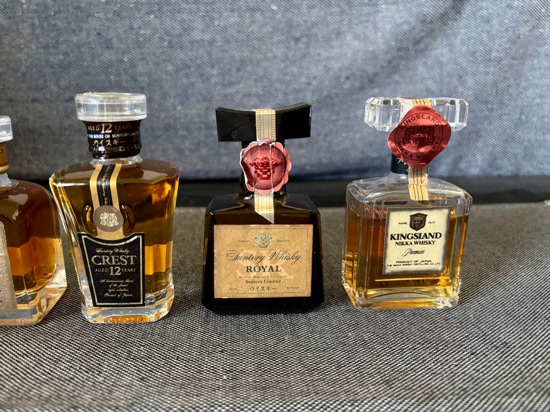 竹鶴12年　エイジング15年など　国産ウイスキーミニボトル　6本セット　未開封