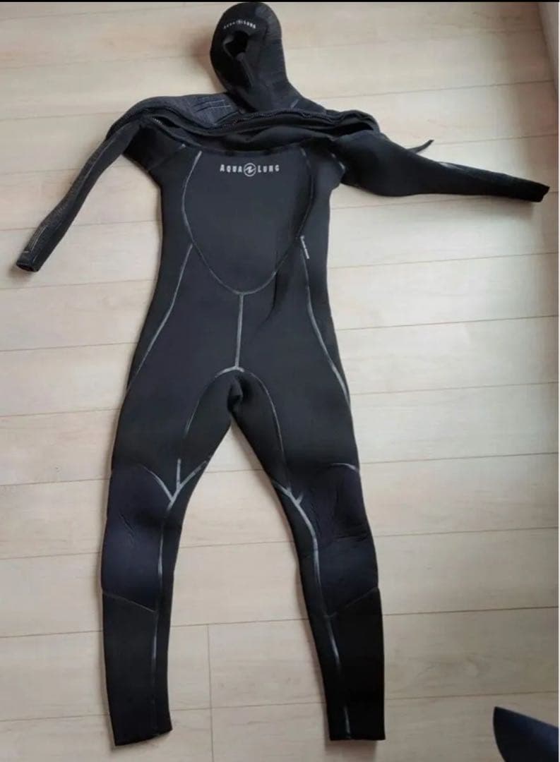 8mm×7mm セミドライスーツ AQUALUNG ソルアフレックス メンズ