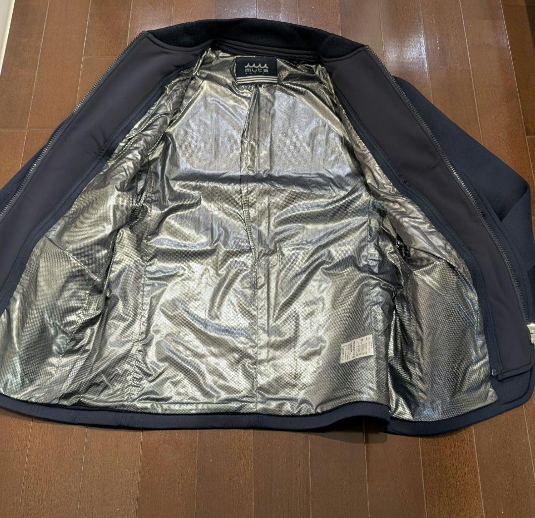 【新品】ムータマリン ライトボンディングジャケット ネイビー S
