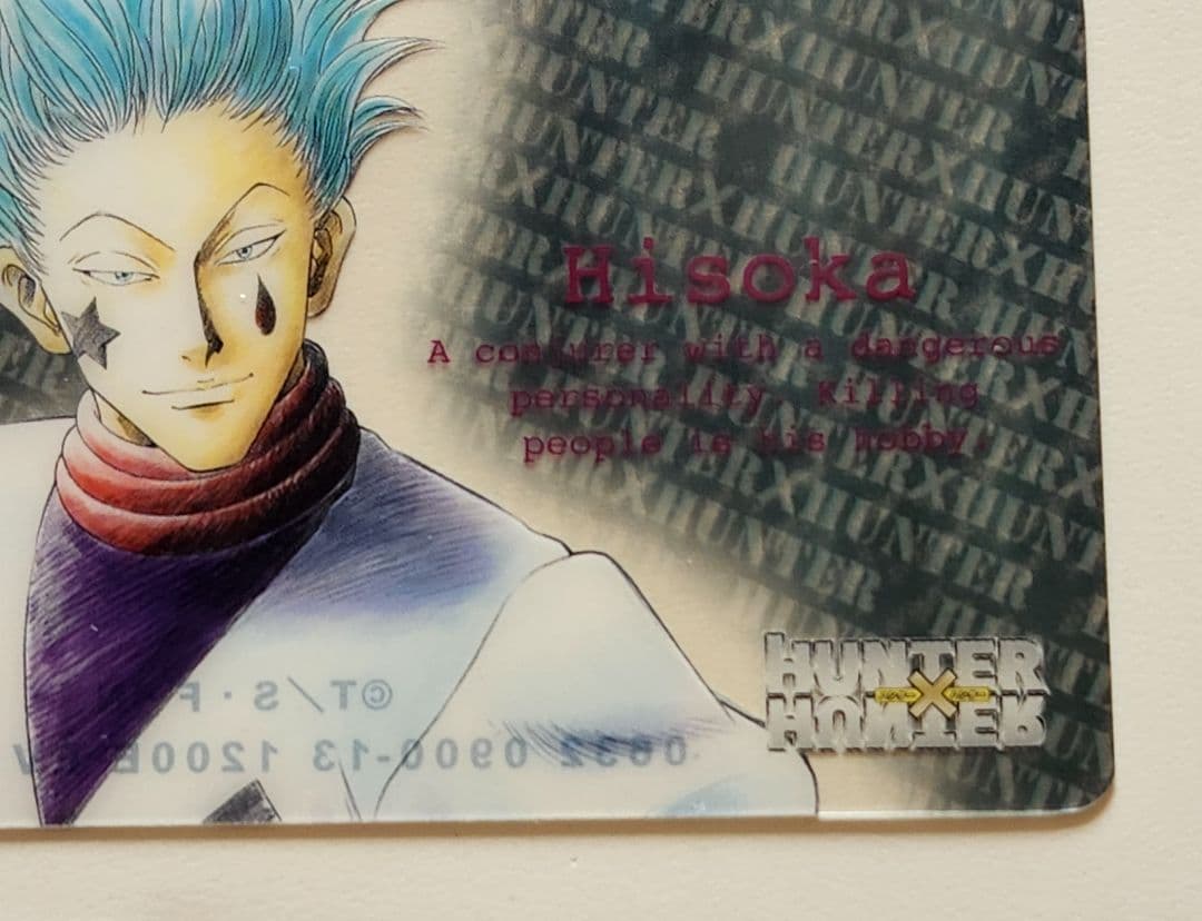 HUNTER×HUNTER 旧アニメ　ヒソカ movic クリアカード