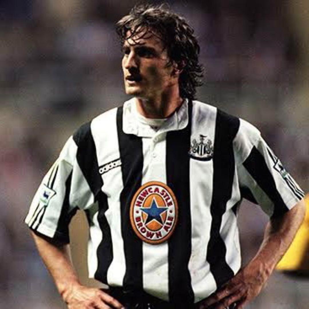 【★ニューカッスル】 アディダス メンズ サッカー レトロ ユニフォーム 2XL