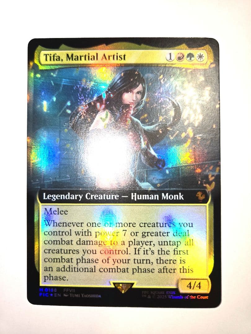 豪華4枚セット【新品未使用品】クラウド　ティファ　セフィロス　拡張FOIL　英語