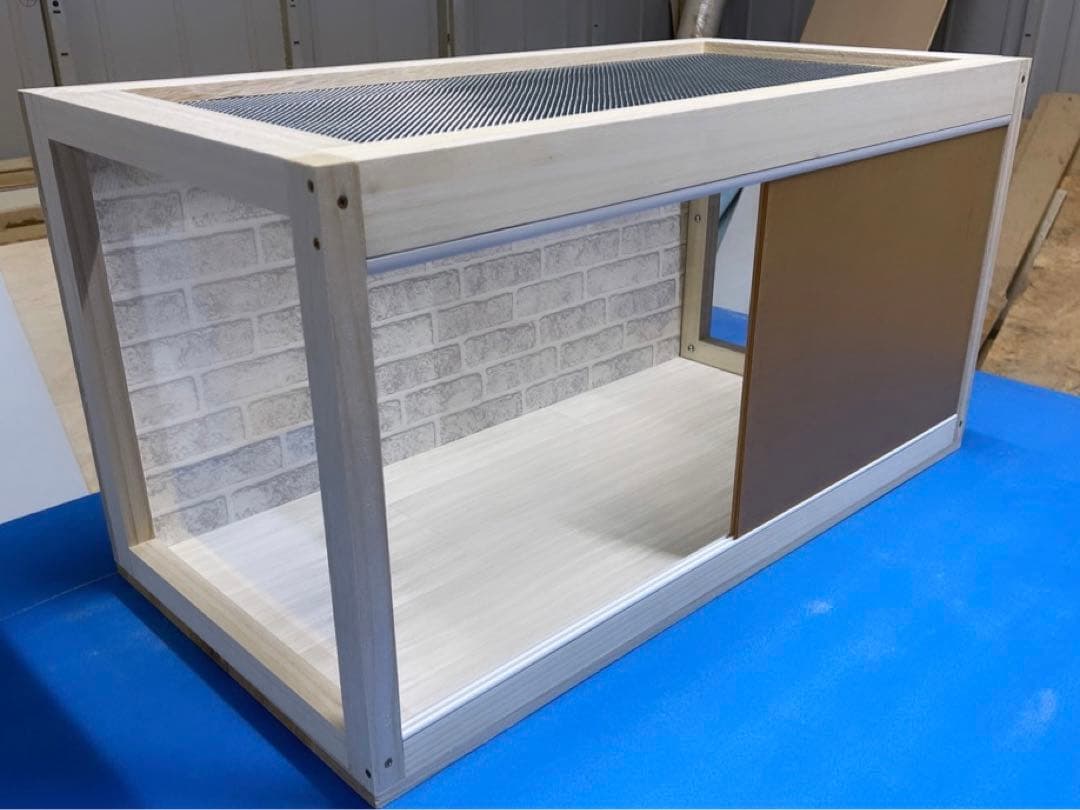 新品未使用　木製ケージ　ハリネズミ　ハムスター　小動物　カスタムベースに！