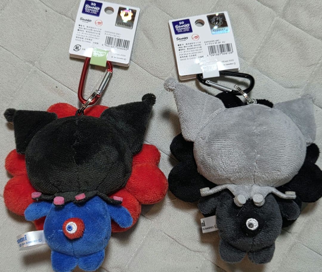 クロミ　なりきり　BC　カラビナ　黒　赤