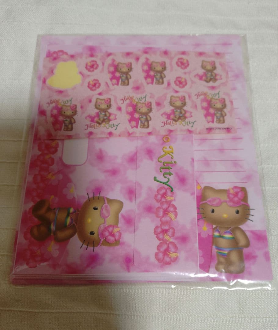 【平成レトロ】日焼けキティちゃん レターセット