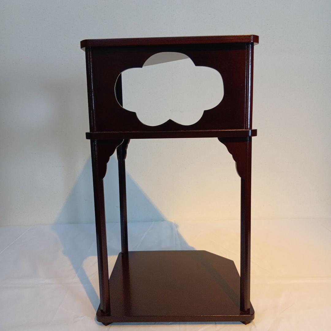 茶道具　好文棚　木箱入