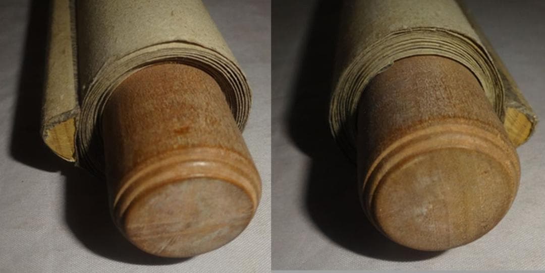 ヴィンテージ 三社託宣図 神社 天照皇大神 八幡大神 春日大神 三姿 紙本 掛軸