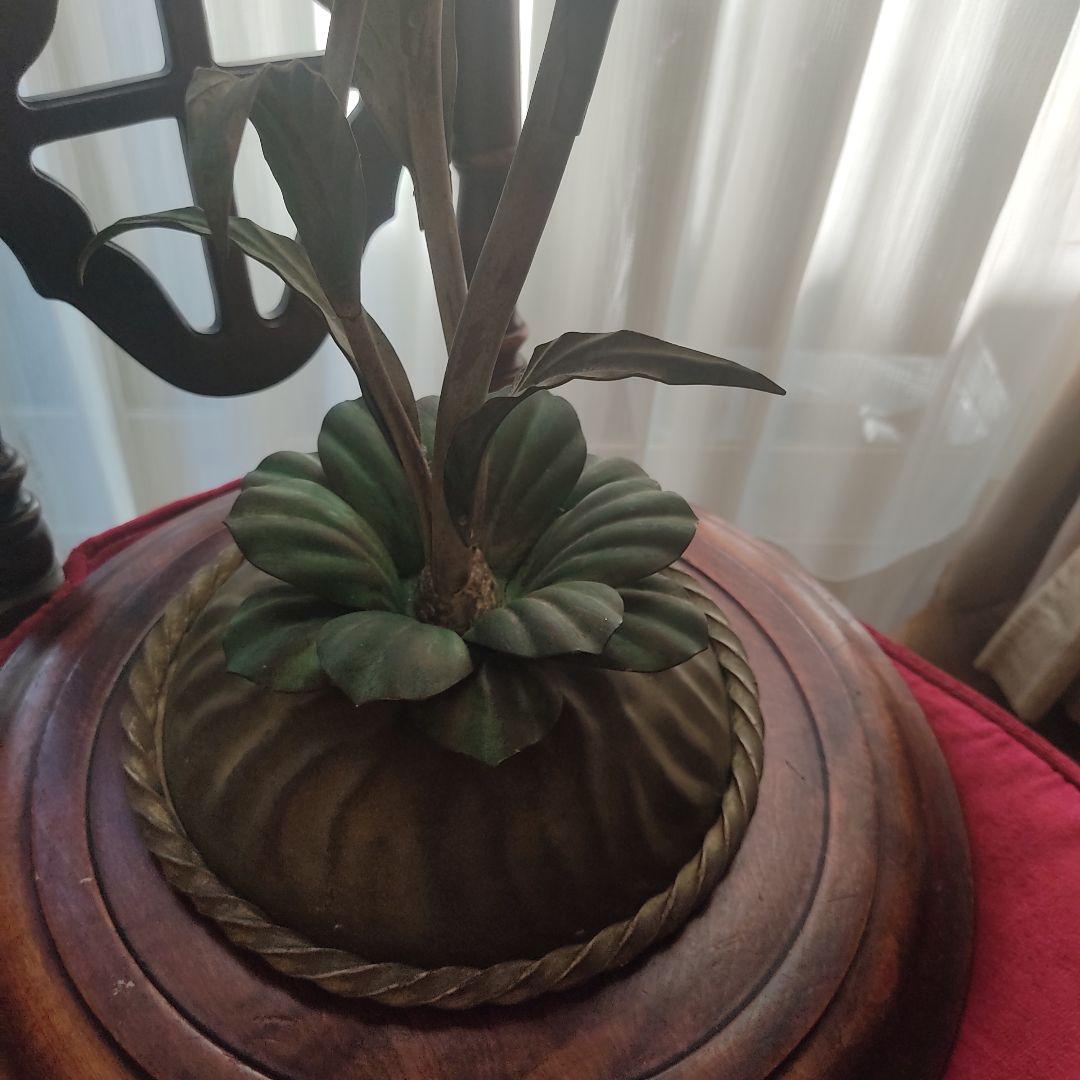 アンティーク　イタリア　フランス　アイアン　スタンドライト　ガーデニング　鉄