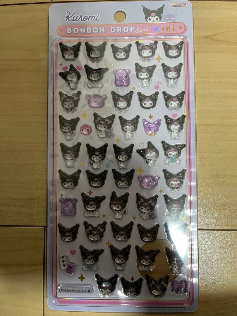 【正規品】ボンボンドロップシール ミニ サンリオ 8種 ＋しずくちゃん4種類