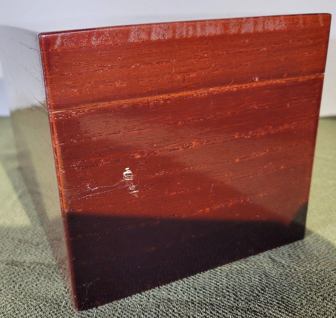 木製漆塗り　茶箱　茶道具セット