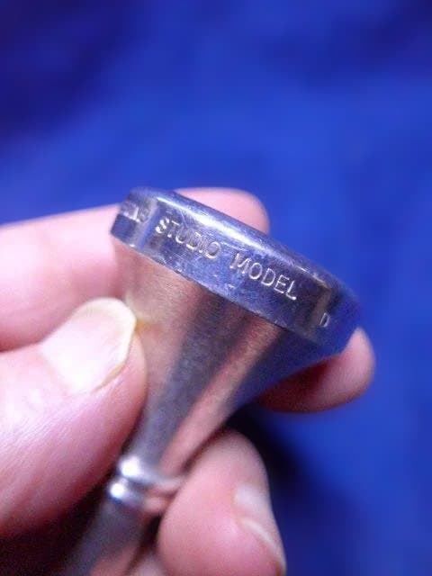 トロンボン、ホルンなどマウスピース Jettone studio model D