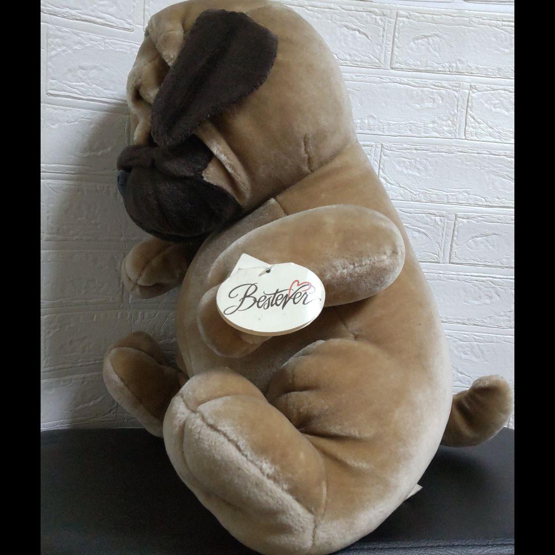 レア！ Bestever ベストエバー Pug Sittingぬいぐるみ★パグ