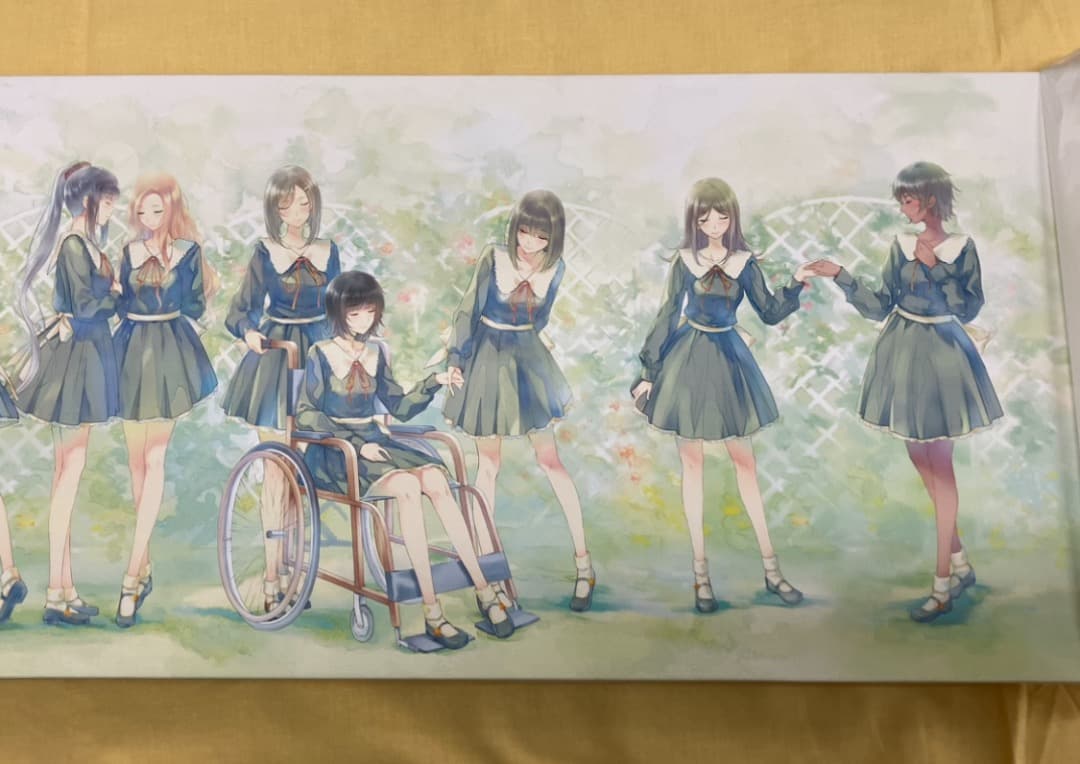 ジークレ版画「harmonie」 ( Innocent Grey Flowers