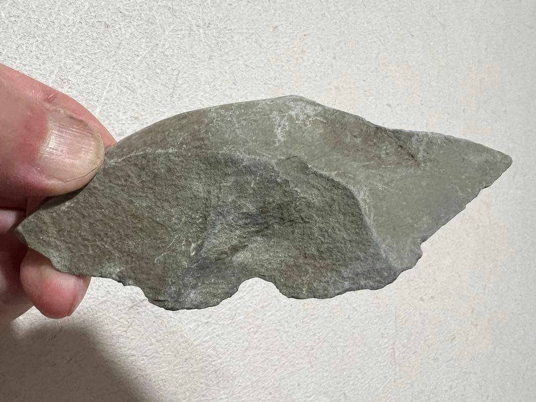 旧石器時代 打製石器 大型石斧 尖頭器 岩宿 群馬県 発掘 出土 骨董 古美術