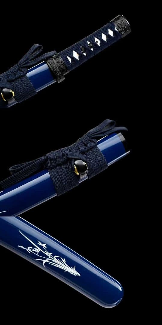 【竹瑶】古兵器 刀装具 日本刀　模造刀 居合刀 武士道 鑑賞用 美術刀 贈り物