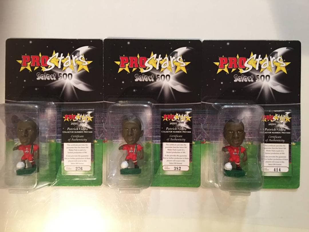 コリンシアン・セレクト500【パトリック・ビエラ＊ユベントス/Ａ】500体×３体