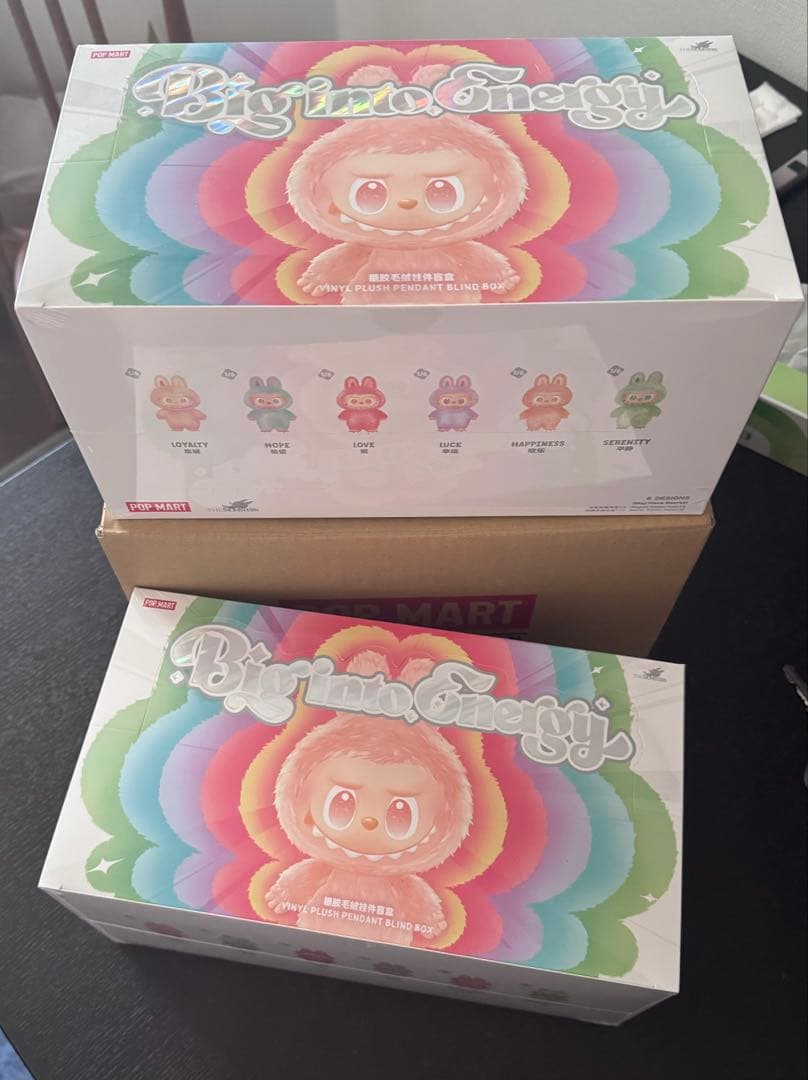 ぬいぐるみ LABUBU THE MONSTERS Biginto Energy 2box