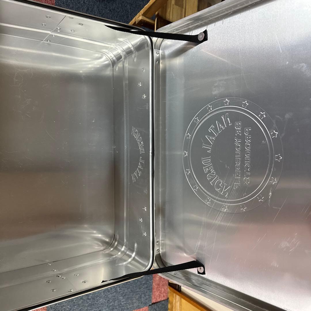 L DESIGN アルミコンテナ　アウトドアテーブル