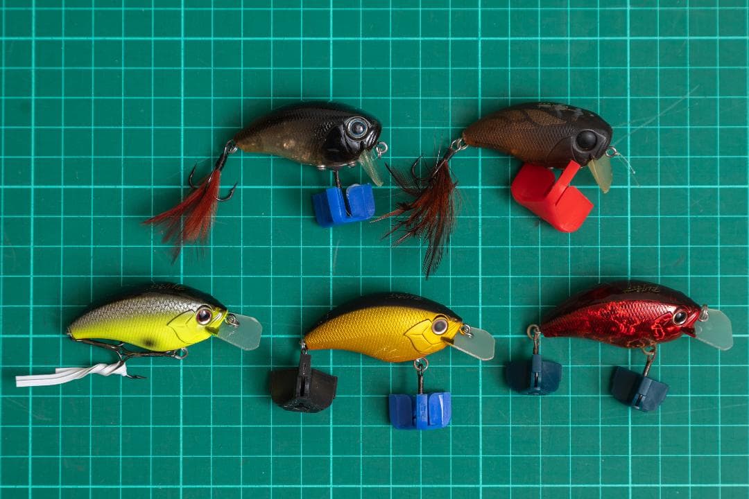 ルアーワーム小物セット《タックルボックスに入れて発送》