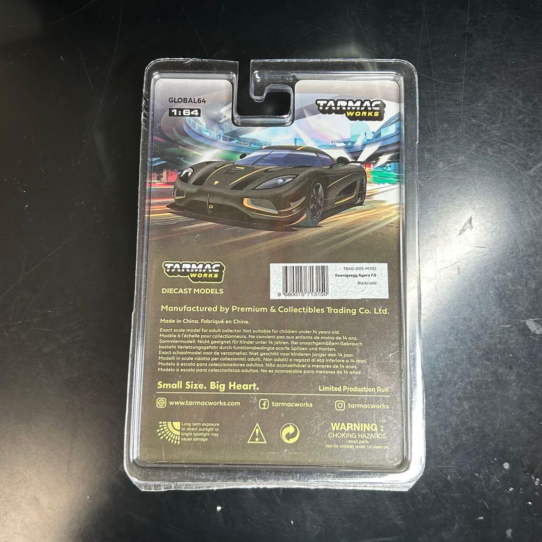 激レア　tarmac works ターマックワークス　ケーニグセグ　アゲーラRS