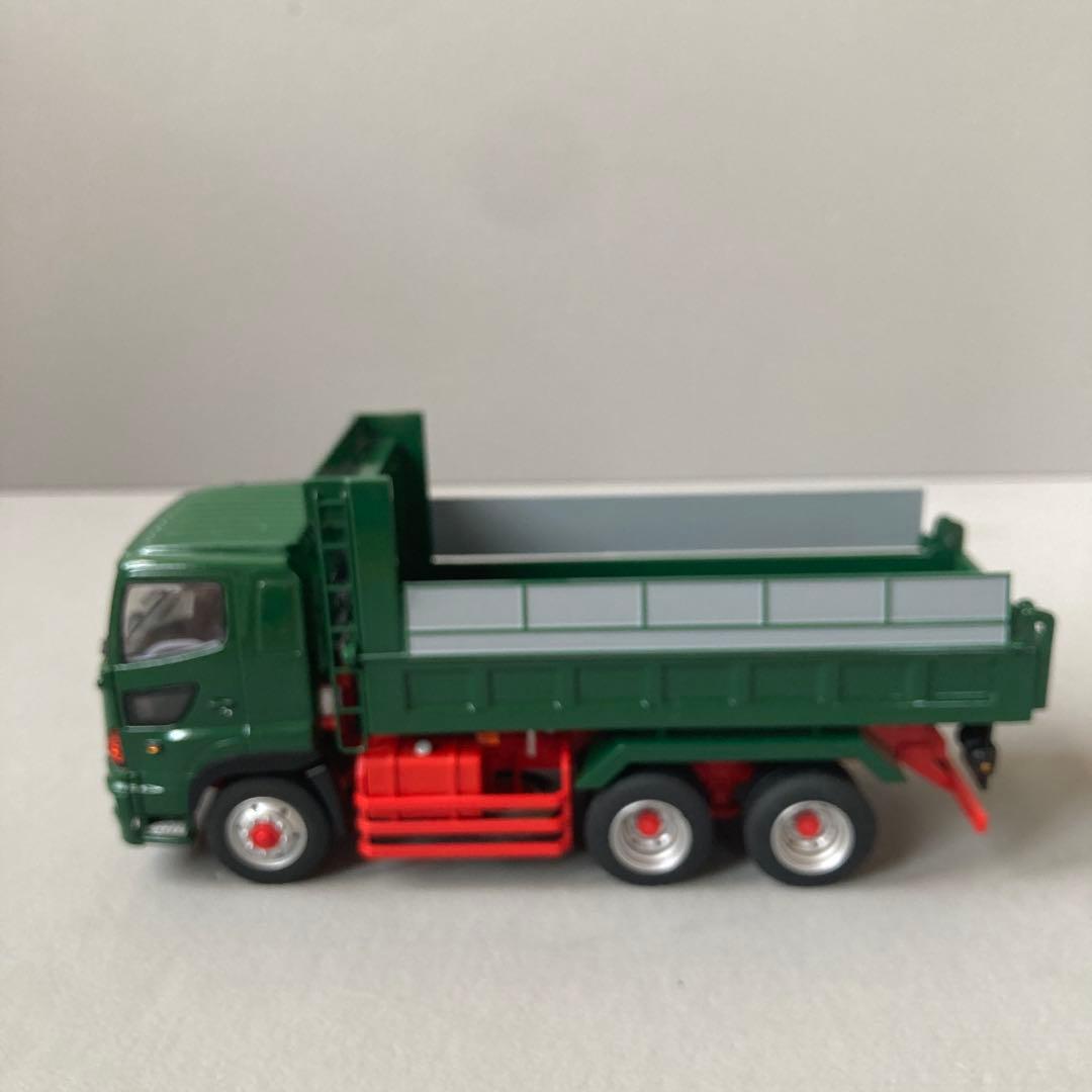 1/50 ケンクラフト　日野プロフィアダンプトラック　緑