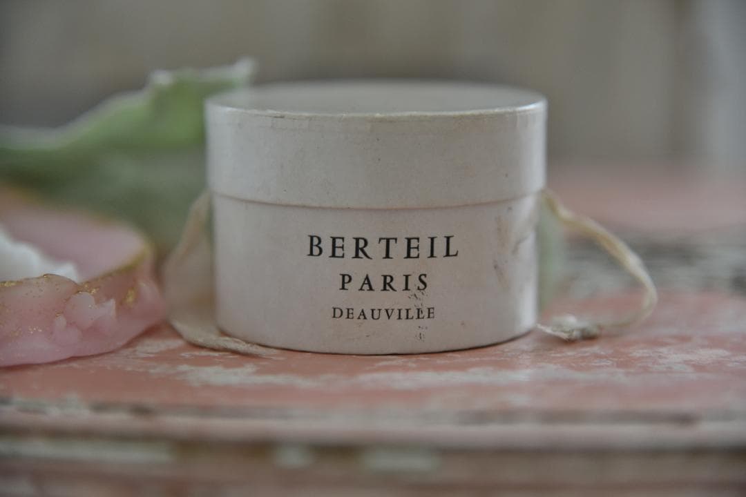 フランス アンティーク BERTEIL ハットボックス ミニサイズ ノベルティ