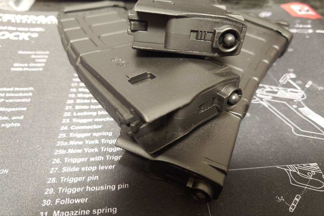 【廃盤】MAGPUL マグプルPTS 次世代M4 PMAG　マガジン 3個