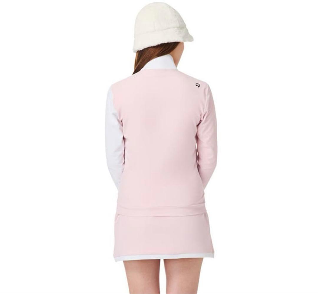 Taylor Made ツアーテーラーメイド　ジップアップジャケット　ピンク　L