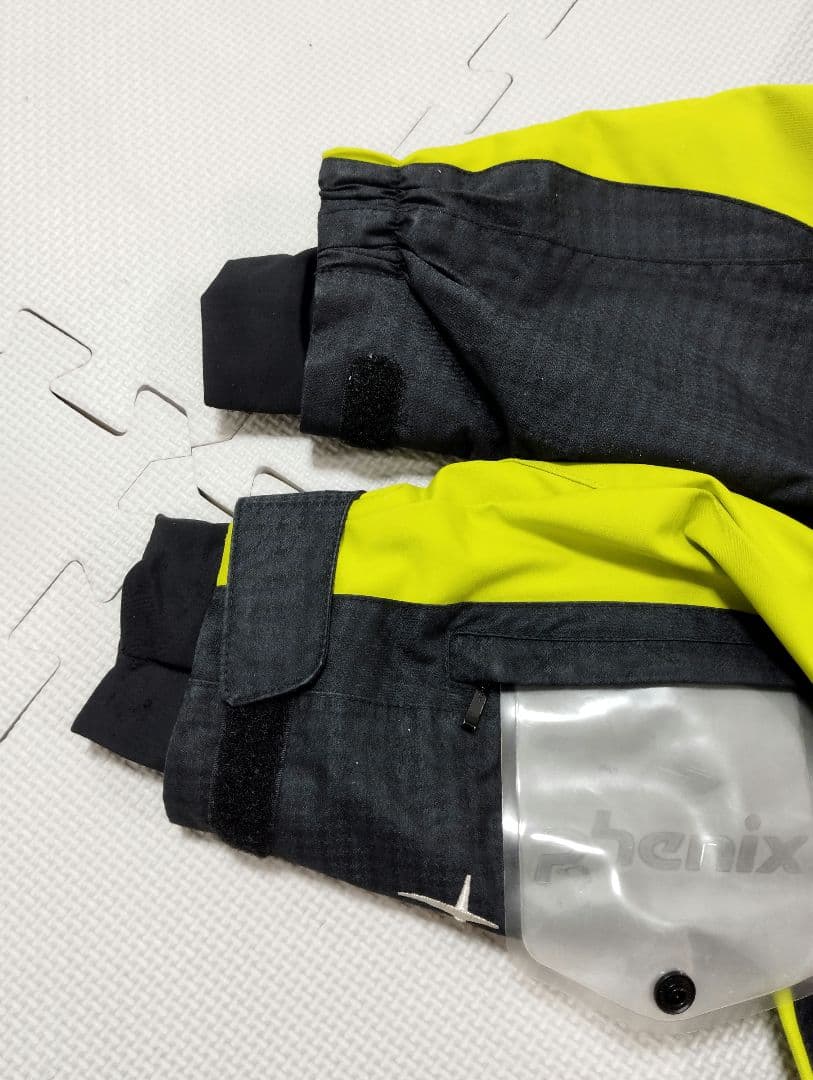 Phenix フェニックス 140 ジュニア スキーウェア 黒/黄 130