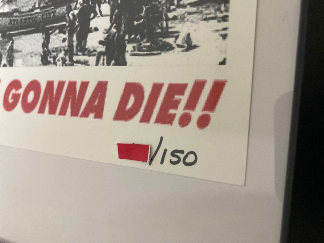 レア　Guns N' Roses リトグラフ　ガンズアンドローゼズ ポスター2日