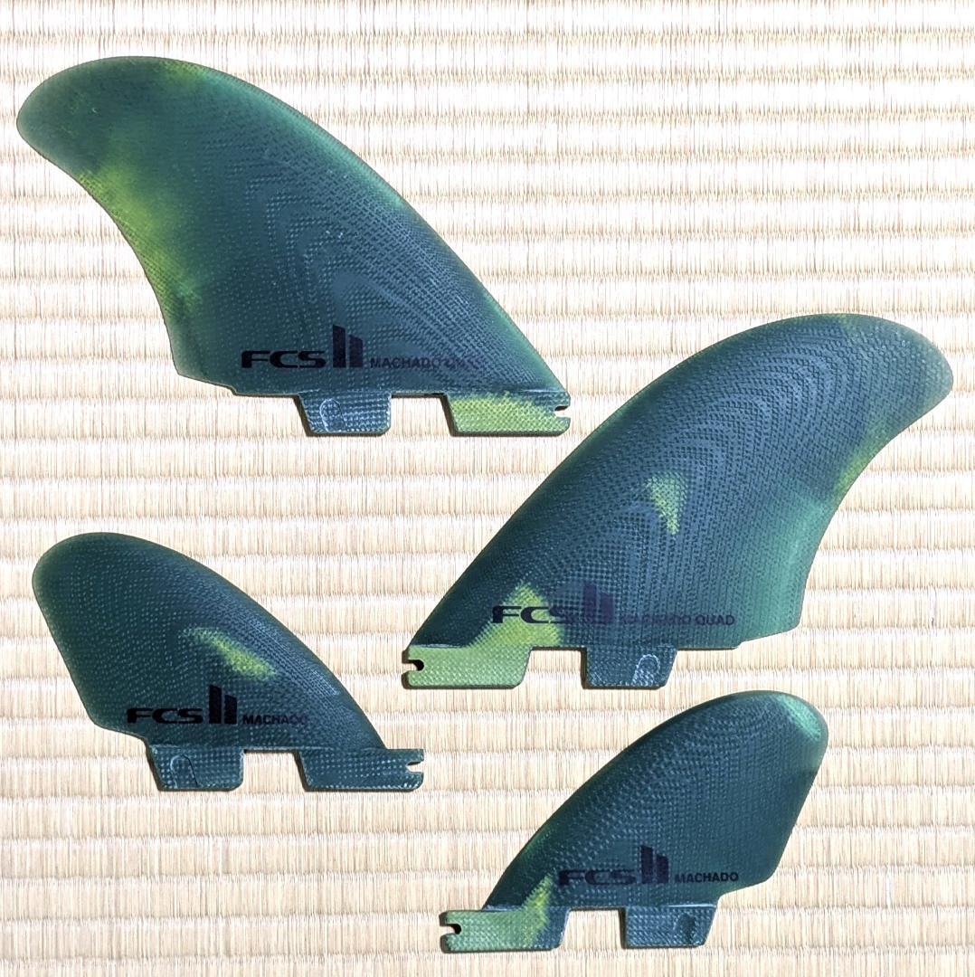 FCSII　 ロブマチャド　クアッドフィン / GREEN CAMO美品