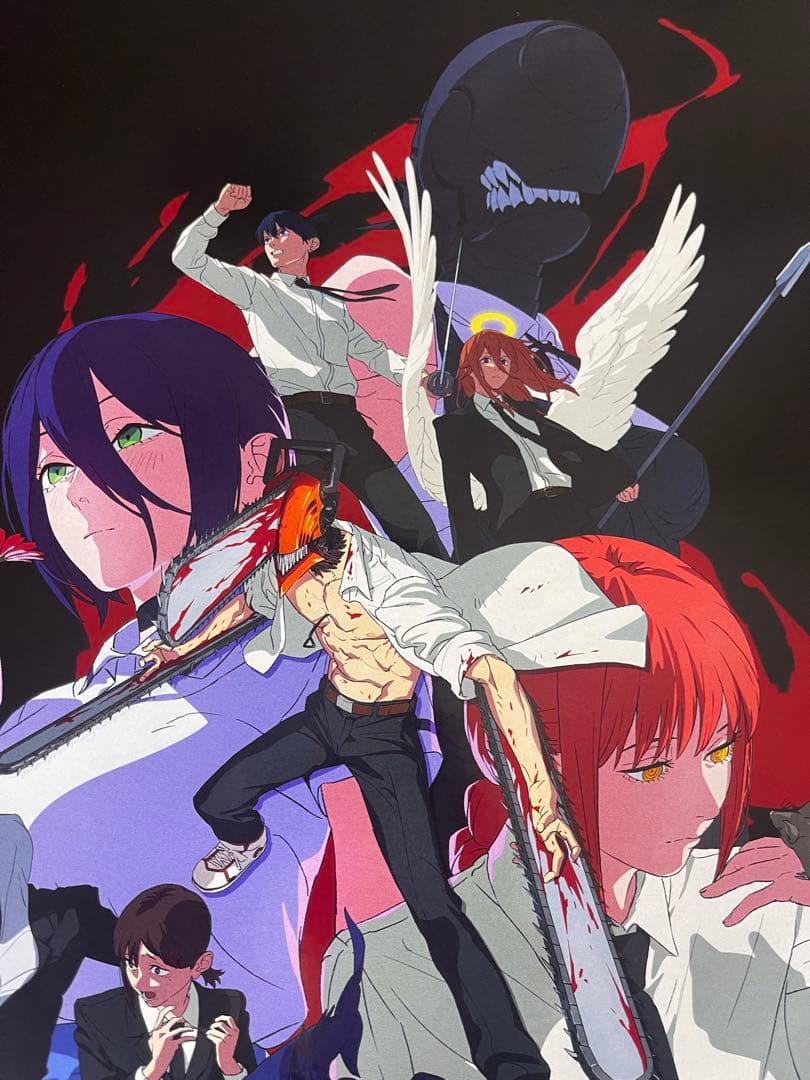 *枚数限定*映画館用片面印刷ポスターUS版:チェンソーマン レぜ篇