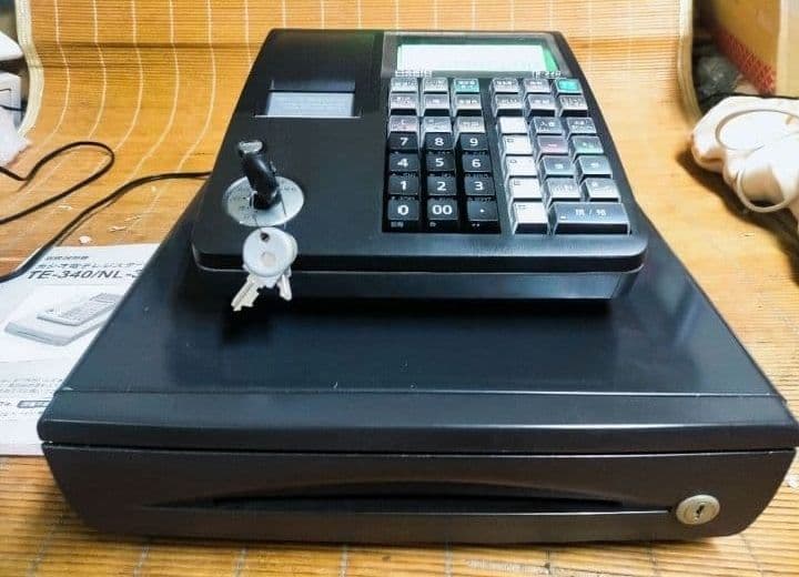 カシオレジスター　TE-340/NL300　フル設定無料　066550