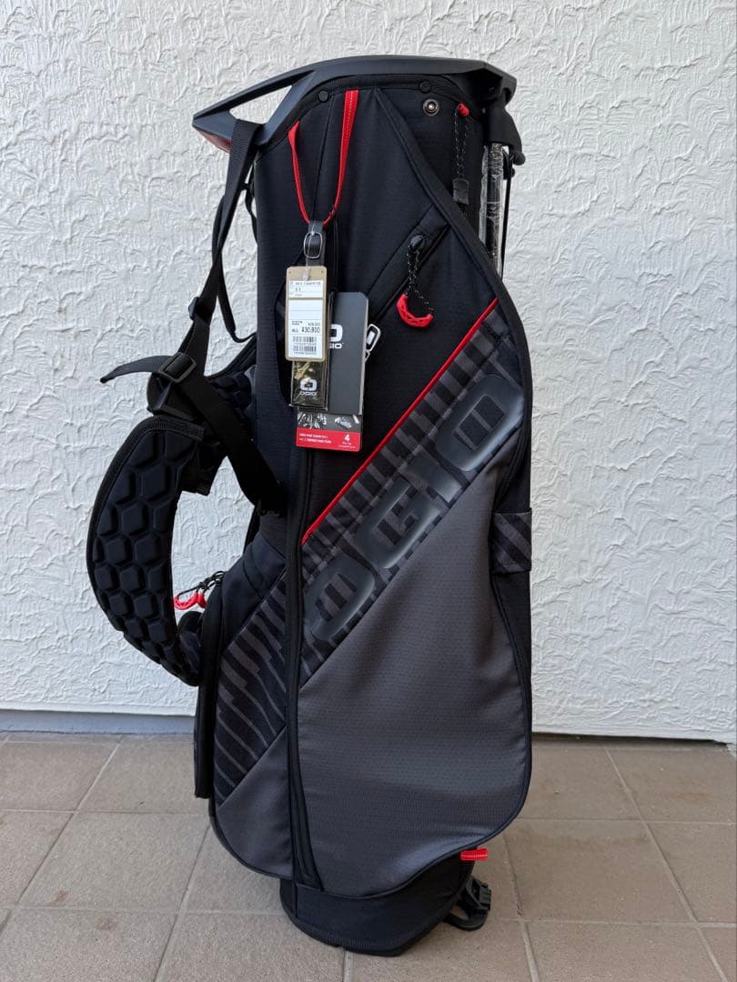 【新品・未使用】OGIO オジオ スタンド式 キャディバッグ 9インチ　フード付