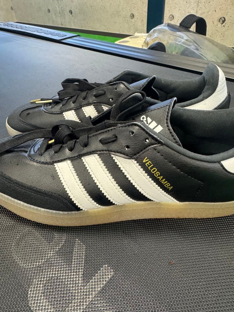 adidas VELDSAMBA 黒/白 シューズ　26.5cm