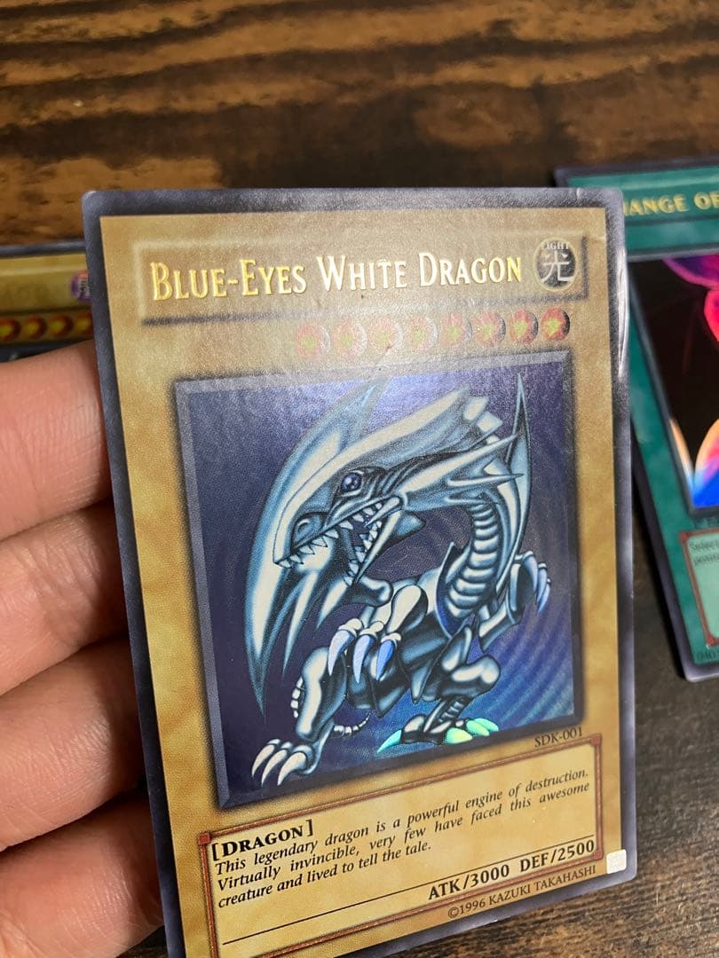 遊戯王　旧アジア版　ブルーアイズ　レッドアイズ　心変わり　ウルトラレア　アジア