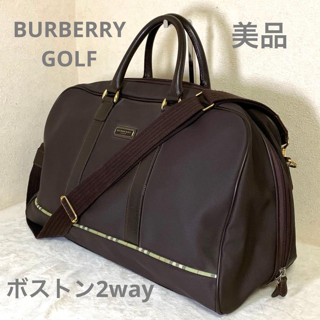 BURBERRY GOLF バーバリーゴルフ　ボストンバック　2WAY