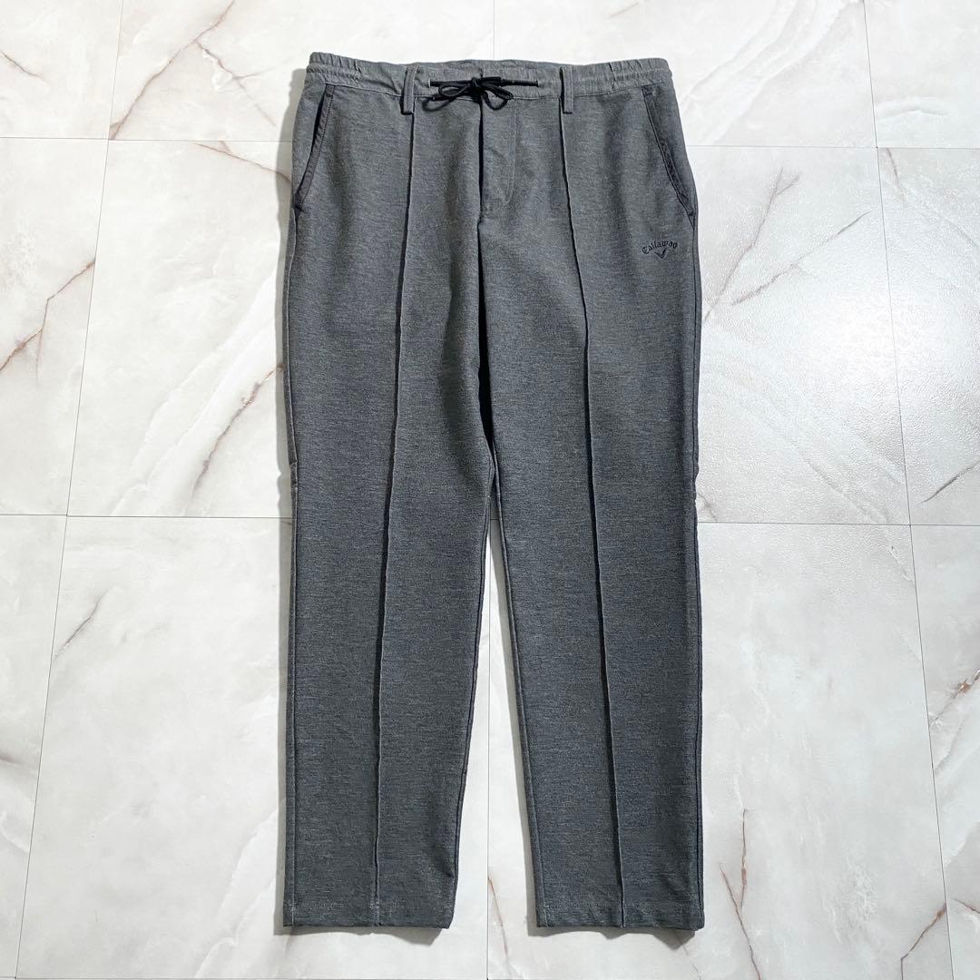 A18643 美品 キャロウェイ 24AW 8ストレッチロングパンツ LL