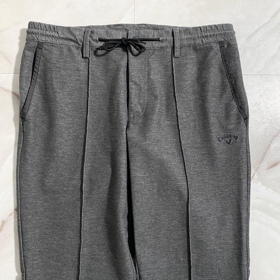 A18643 美品 キャロウェイ 24AW 8ストレッチロングパンツ LL