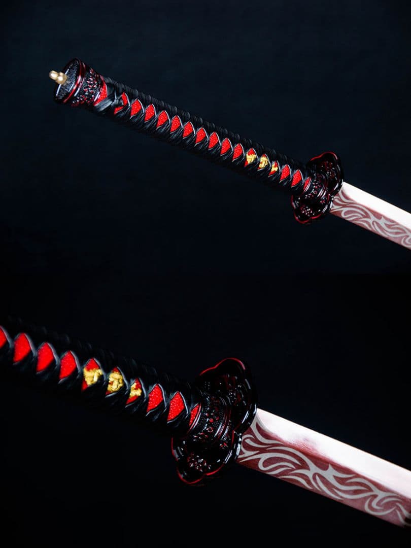 武具　刀装具　日本刀　模造刀   居合刀 烈梅紅誅繍春刀