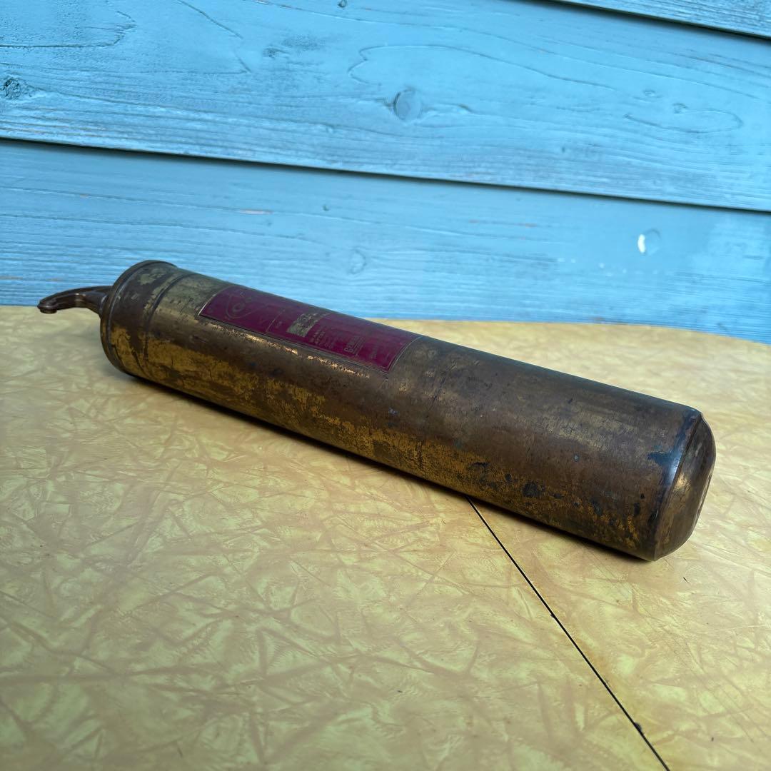 USA VINTAGE 真鍮製 消化器