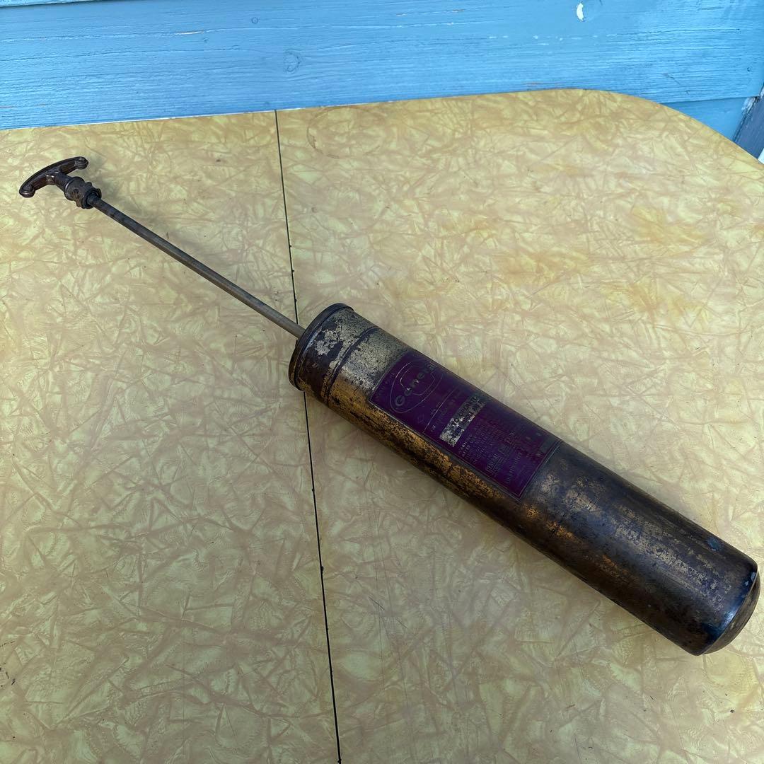 USA VINTAGE 真鍮製 消化器