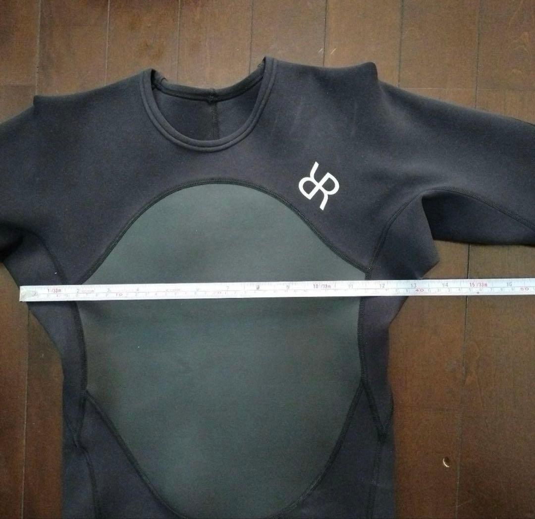 rash wetsuits 1mm long タッパー　黒　Ｍ